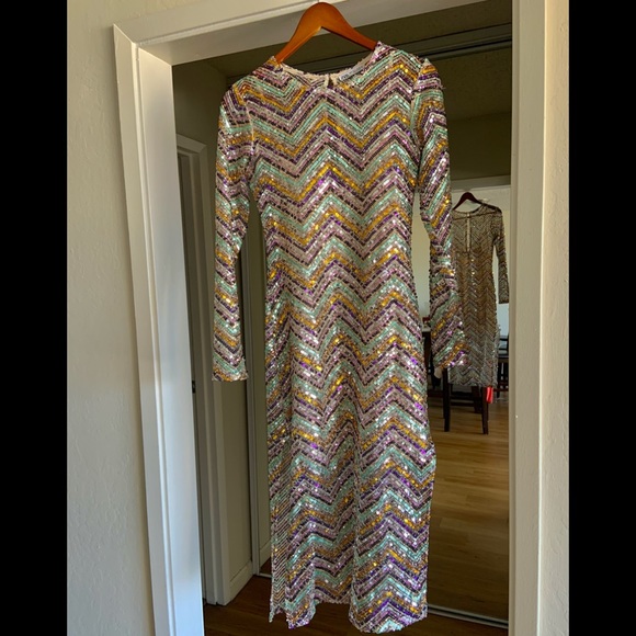 ZARA limited edition sequin dress - Picture 2 of 2